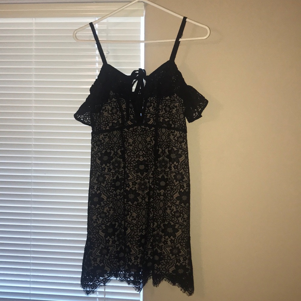 Black For Love and Lemons Rosemary Dress